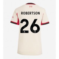 Liverpool Andrew Robertson #26 Fotballklær Bortedrakt Dame 2025-26 Kortermet